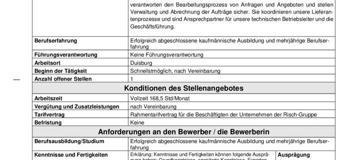 thumbnail of Stellenangebot IHG Sachbearbeitung Abrechnung und Angebotswesen intern 2019 1